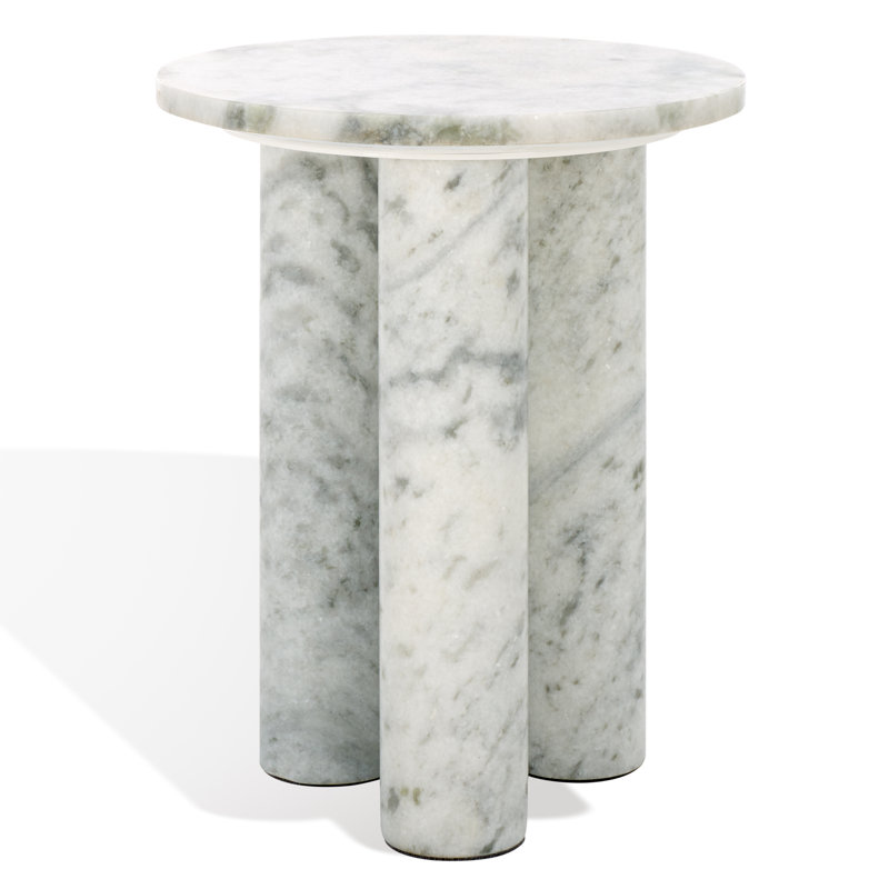 Giabella End Table, White