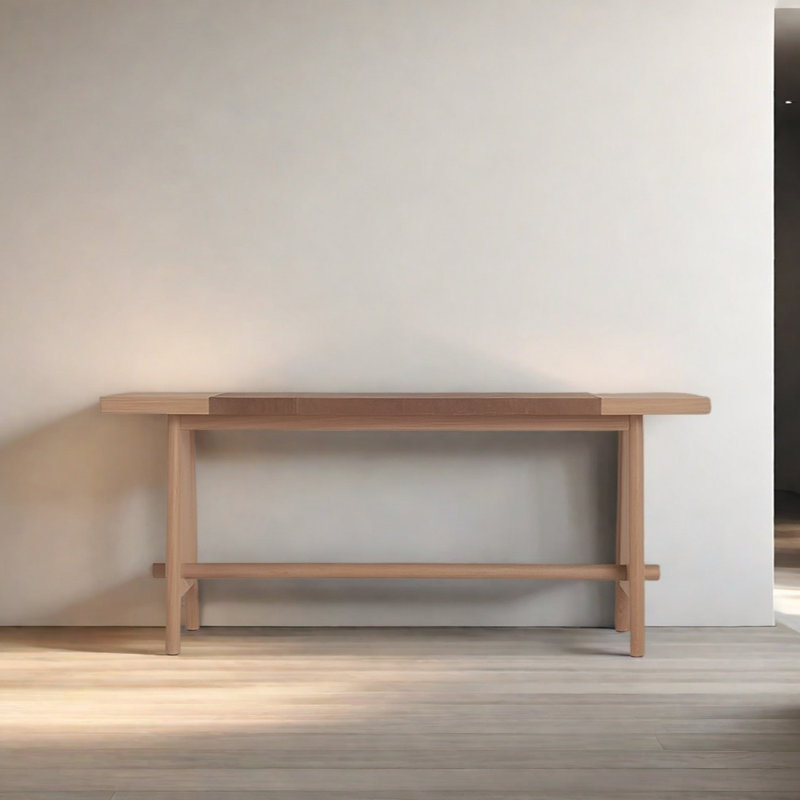 Console campagne rétro, H 31,5 po x l 70,87 po x P 15,75 po