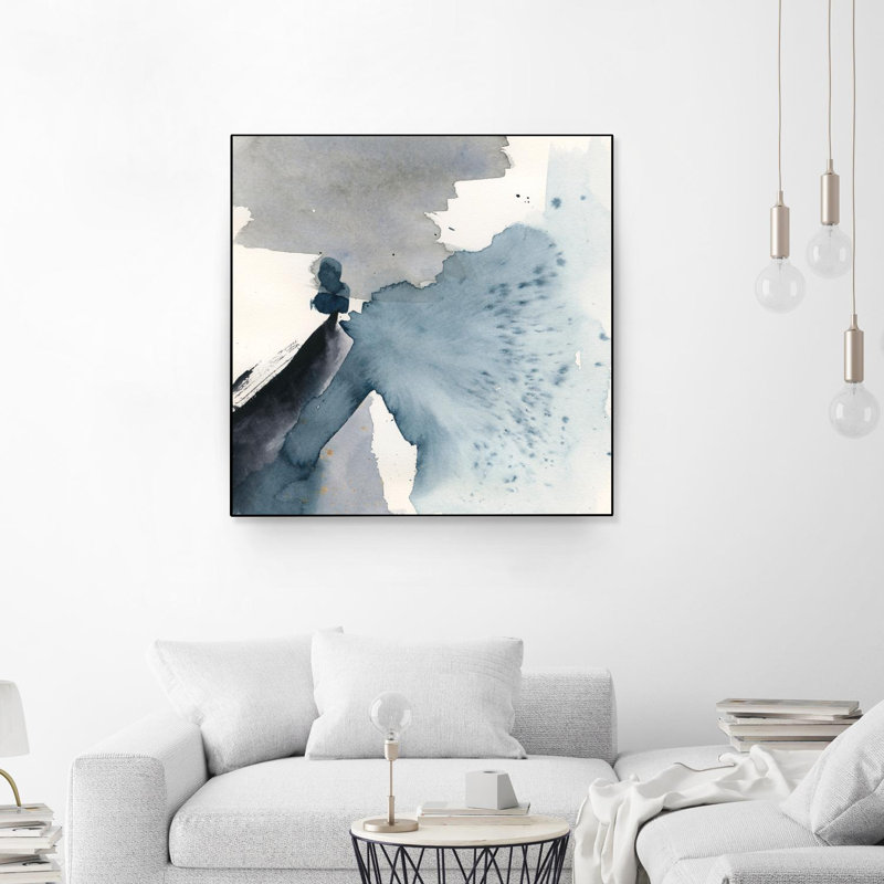 «Winter actuel IV» par Victoria Barnes - reproduction sur toile flottante, H 20 po x l 20 po