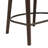 Paxon 26.25'' Seat Height Modern Solid Rubberwood Counter Stool With Cane Back And Upholstered Seat for Kitchen Islands-134972646-134972647