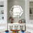 Glass Hexagon Mirror-113376751