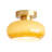 Glass Semi Flush Mount Yellow-126026815