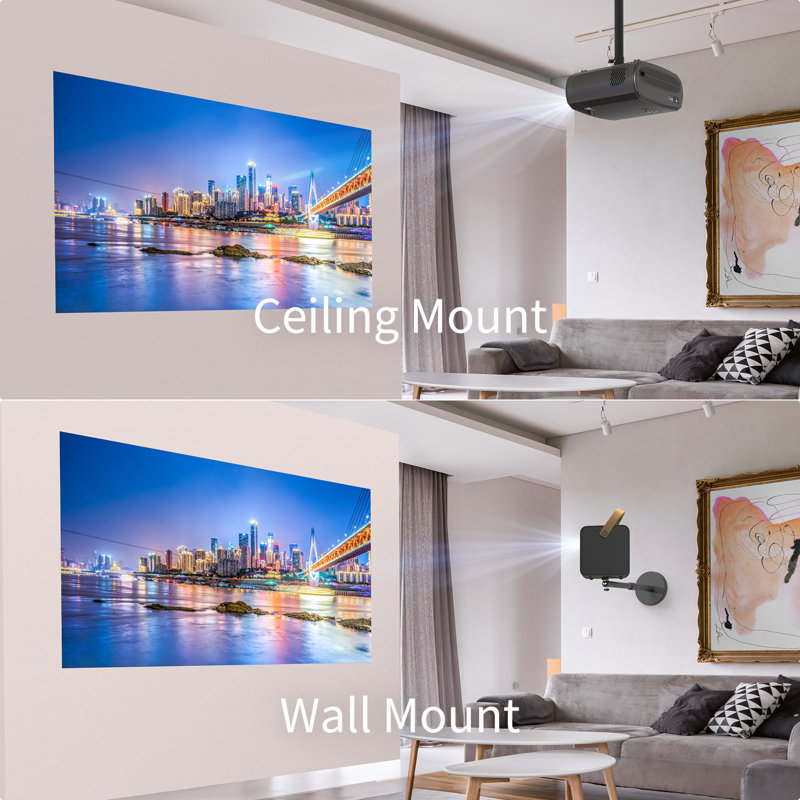 WEWATCH Single Screen Ceiling Mount