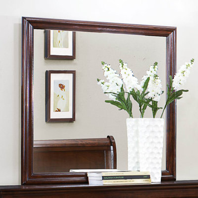 Miroir de commode traditionnel Fahim