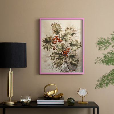 Christmas Holiday Art DCCXIV Framed Print - Solid Wood