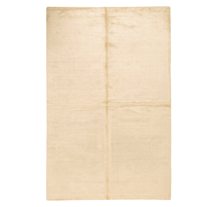 High-Quality Hand-Knotted Brown Area Rug
