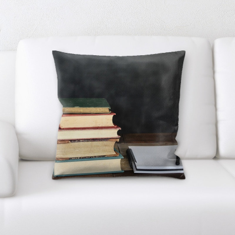 Microsuede Reversible Throw Pillow