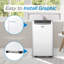 Climatiseur portatif de 12 000 BTU avec chauffage 9 000 BTU