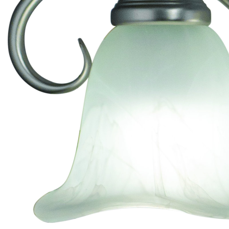 Bowker Dimmable Vanity Light, Brushed Nickel,  4 Lights