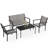 Onika 4 Piece Patio Conversation Set-1018465202