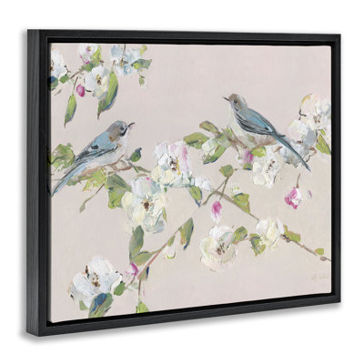 Fleurs de printemps et pommiers