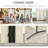 6' 3 Panel Room Divider