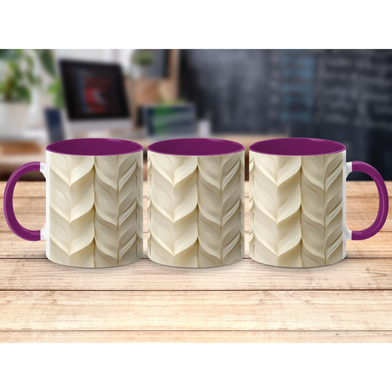Ceramic Coffee Mug, Purple