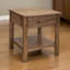 Table de bout en bois massif avec rangement Generoso-189498556