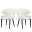 Chaise rembourrée en tissu Deltin