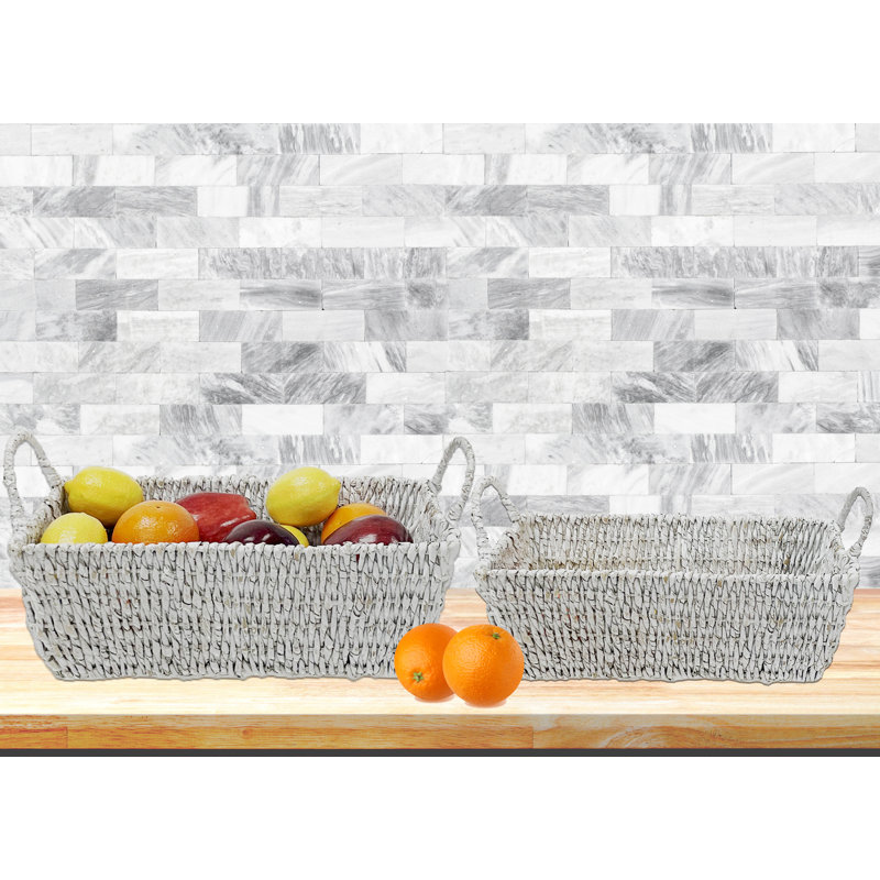 Bayou Breeze Seagrass Decorative Basket