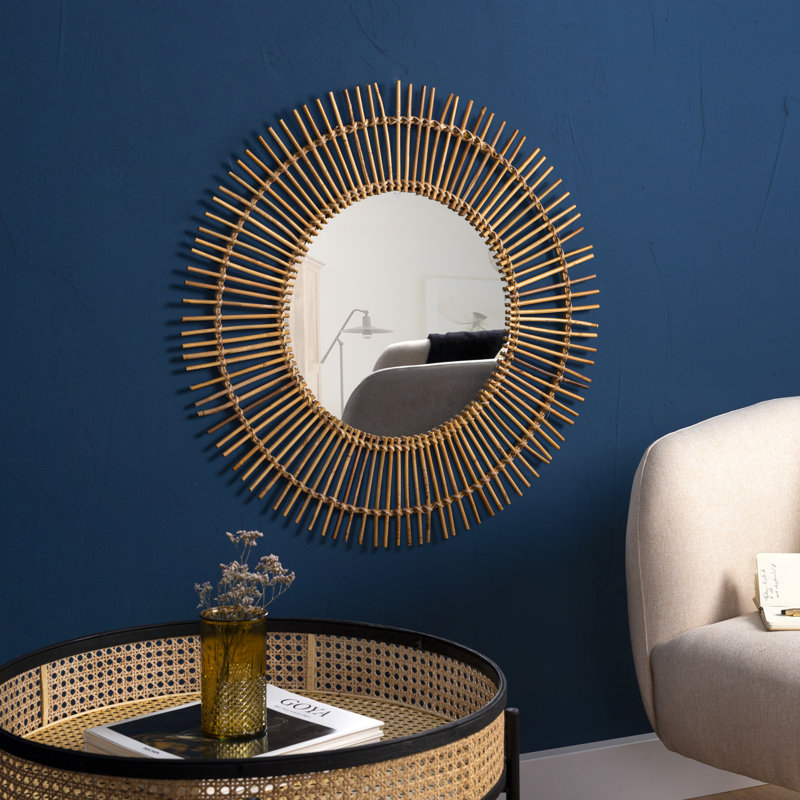 Sainsbury Rattan Mirror
