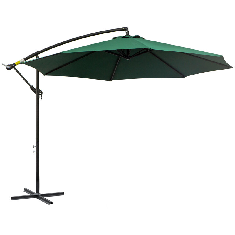 Oakland Cantilever Parasol, Green
