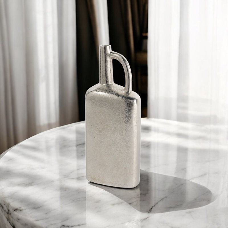 Vase de table en aluminium 14 "