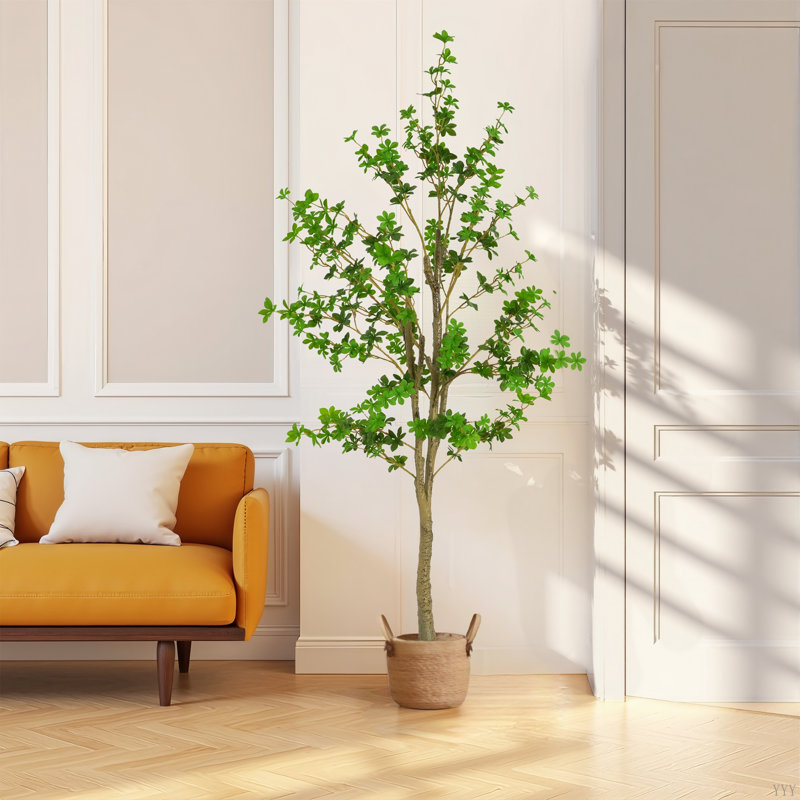 Enkianthus artificiel 76 po avec pot 76 po