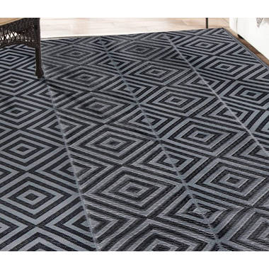 Dakota Fields RV Portable Mat, Recycled Reversible RV Rug, 9x12 FT Large  Floor Mat and Rug for Outdoors