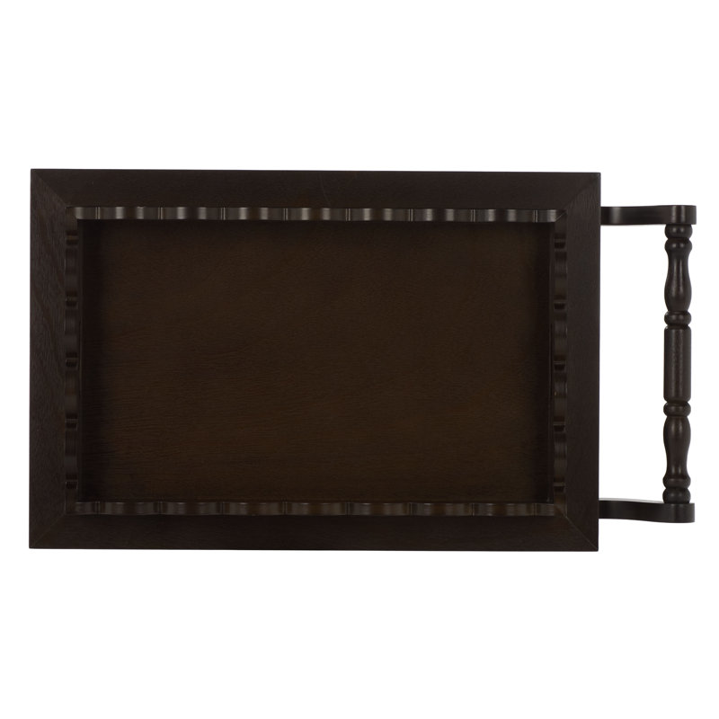 Haven 3 Tier Dining Cart, Dark Chocolate