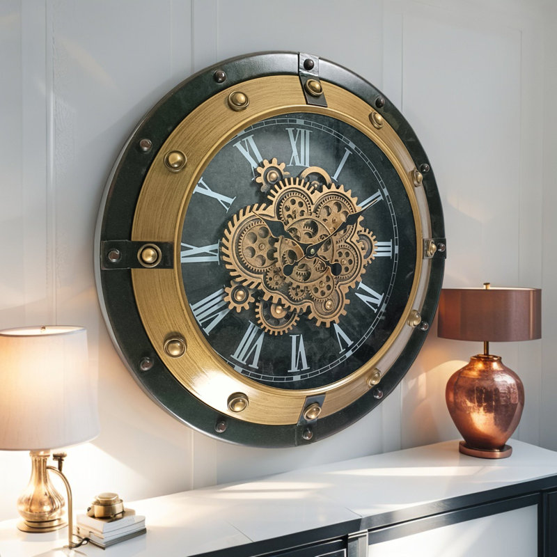 Metal Wall Clock