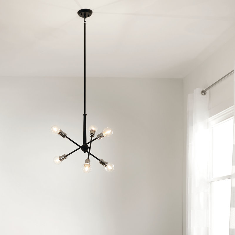 Lustre sphérique Spoutnik 6 lumières