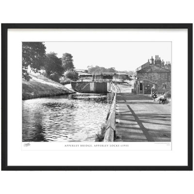 Apperley Bridge, Apperley Locks C1955 - Single Picture Frame Print
