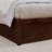 Lamayia Solid Wood Sleigh Platform Bed with Footboard and Storage Drawers-2033809128-2033809131