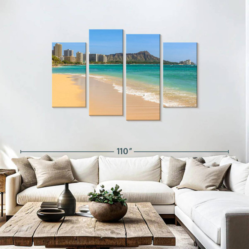 Gillard Waikiki Gillard Gold Coast, H 48 po x l 75 po