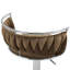 Tabouret de bar pivotant avec dossier Ginko-879315297-882844519