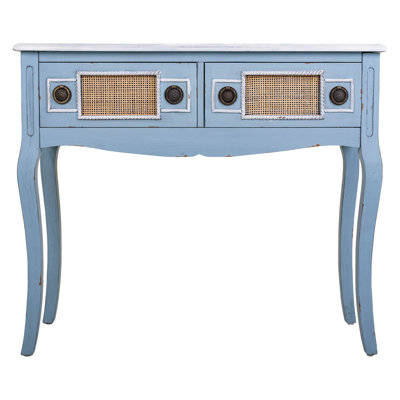 Zehr 90cm Solid Wood Top Console Table