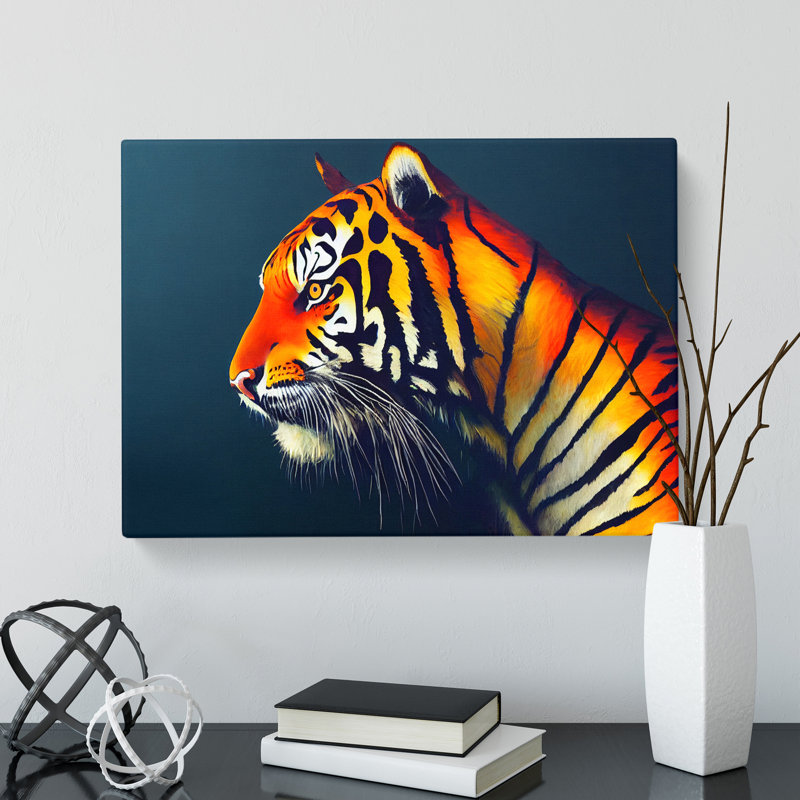 View Of The Tiger Vol.1 - Wrapped Canvas Print, 40cm H x 60cm W x 3cm D