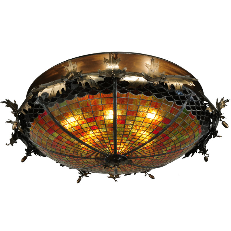 Greenbriar 6 - Light Semi Flush Mount
