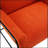 Lopardo Waiting Room Chair with Metal Frame-1640352611