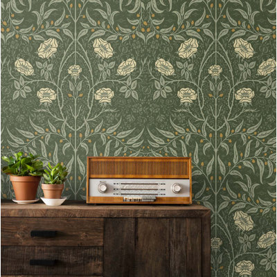 Peel & Stick Floral Roll