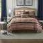 Ensemble de literie pour très grand lit californien, jacquard en polyester