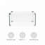 Verre carré de 30 po pour les brûleurs de foyer, structure trempée, flamme régulière de protection contre le vent, design transparent d'aspect contemporain pour orner le décor, installation et retrait sans effort, 18 po de profondeur, 4 po