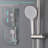 Complete Shower System with Rough in-Valve-93532025