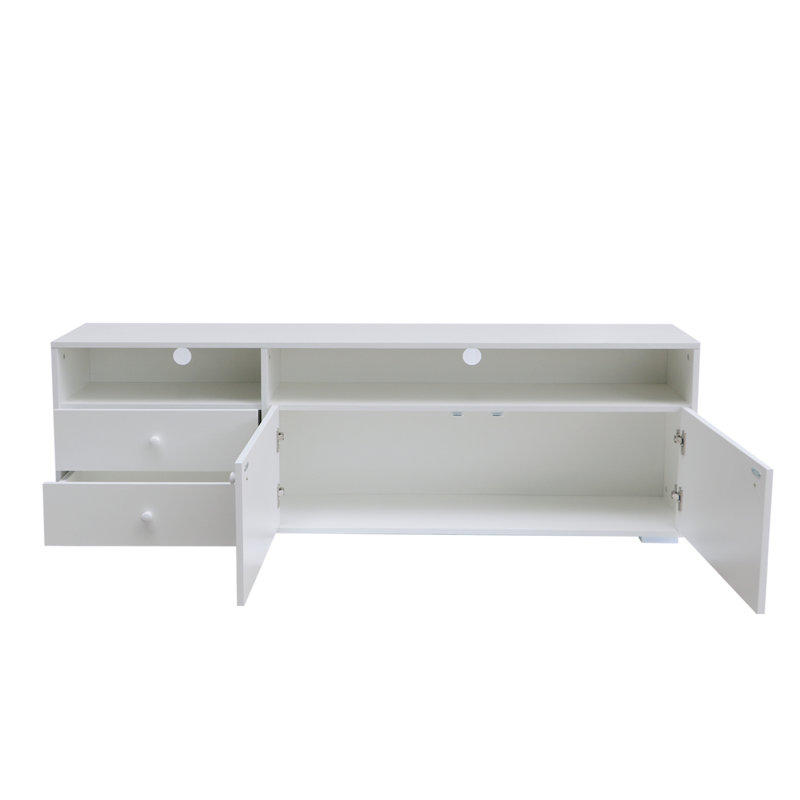 Crédence de rangement Xaira 62,99 W, Blanc antique