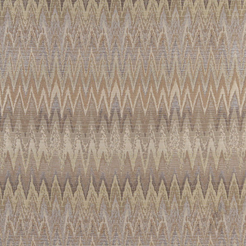 Tissu à point flamme, Beige