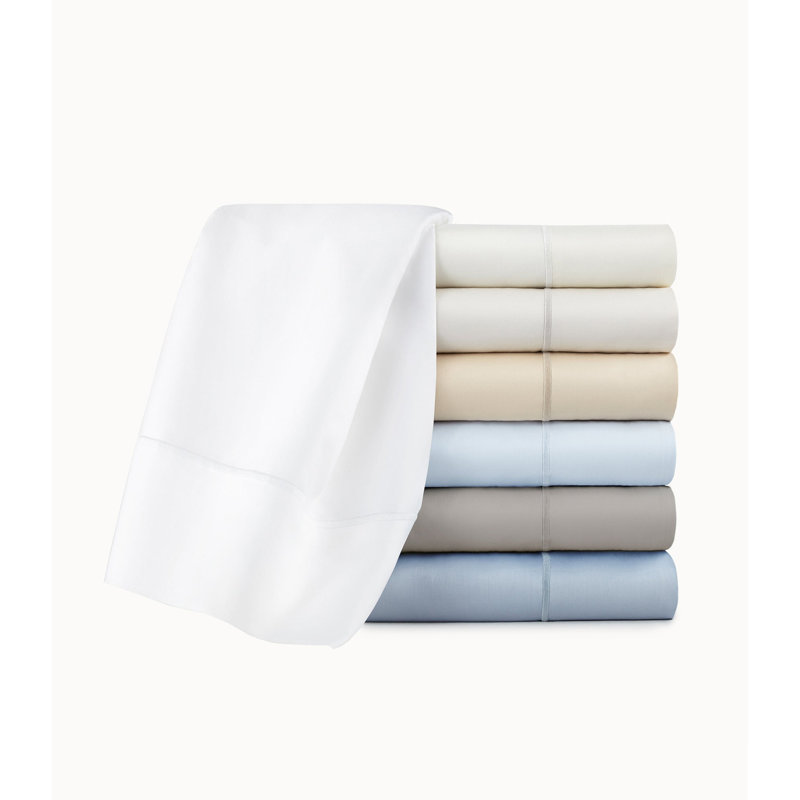 Soprano Egyptian Quality 100% Cotton Flat Sheet, King/Cal King Flat Sheet, Linen