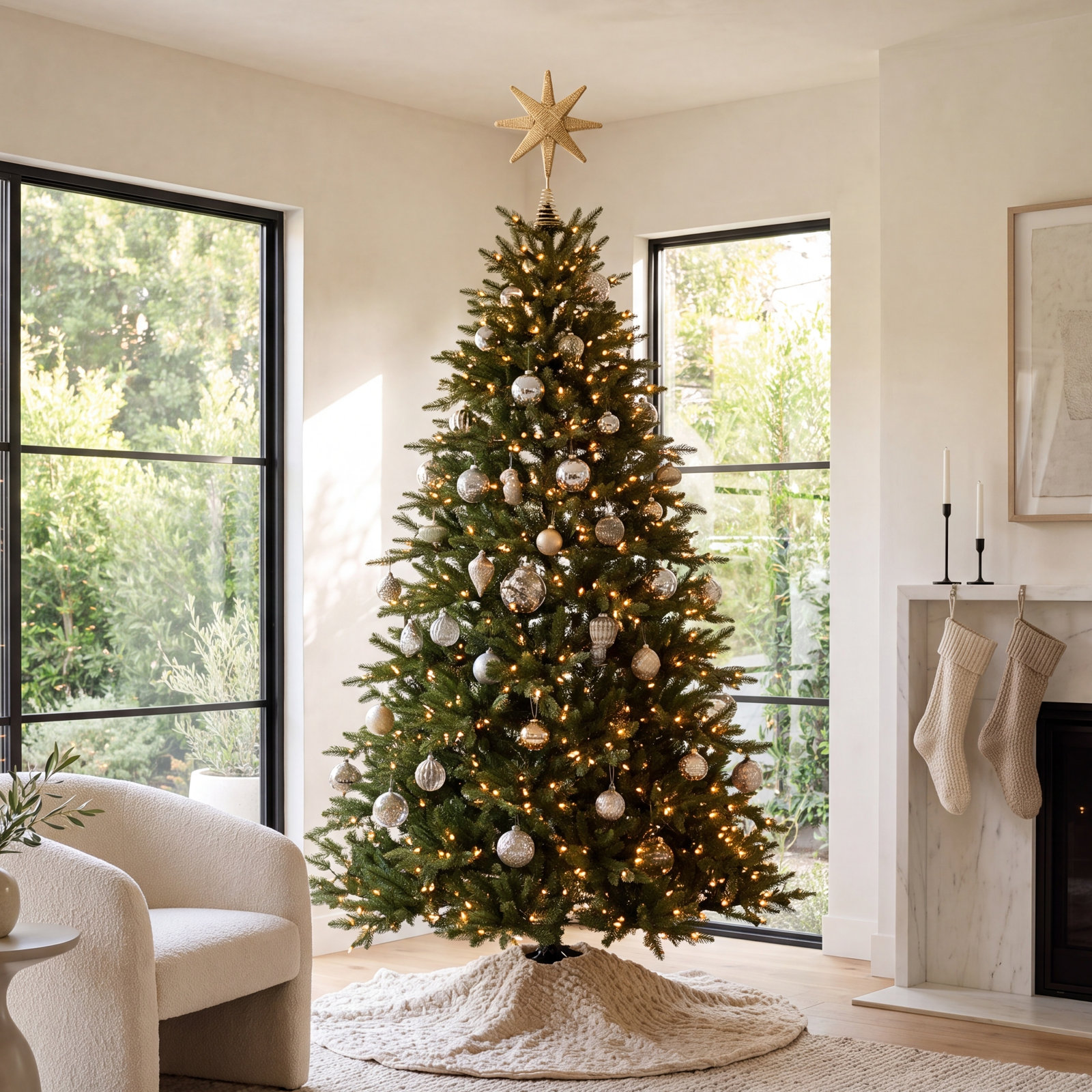 16" Tree Topper, Gold