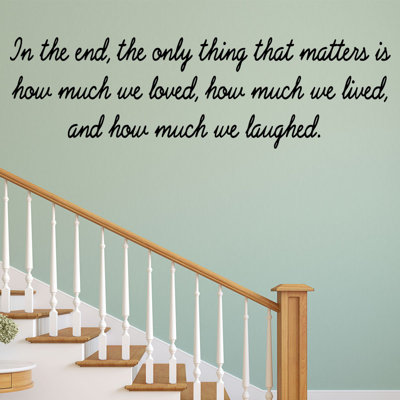 Text & Numbers Wall Decal