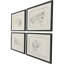 Art antique avec croquis de chien