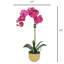 Silk Orchid Plant In White Vase-1870534633-1870534632