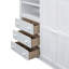 Lit mezzanine en bois avec garde-robe intégré-1450775423