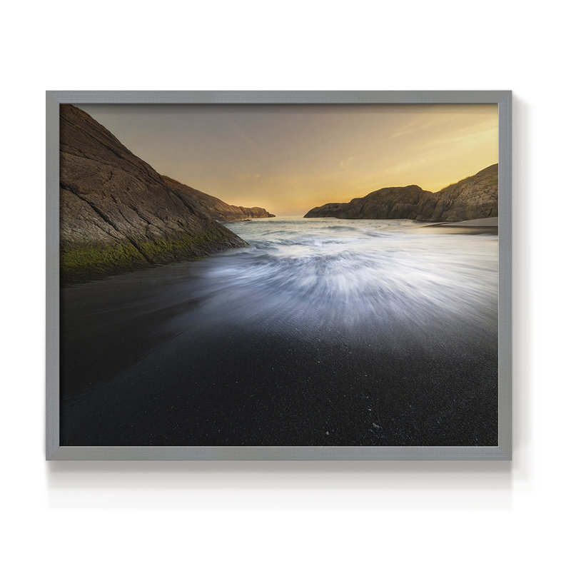 Mystic Nature - Reproduction encadrée - Restickable, Gris, H 11 po x l 14 po