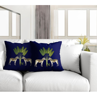 Indoor / Outdoor Square Pillow Cover & Insert